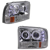 2004 Ford SuperDuty F250 F350   1 Piece Projector Headlights