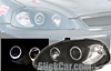 1996 Honda Civic  JDM Style Projector Headlights w/Rim Black/Clear