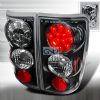 1995 Chevrolet Blazer   Black LED Tail Lights 