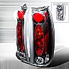 1999 Cadillac Escalade   Black Euro Tail Lights 