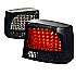 Dodge Charger  2005-2008 Glossy Black W/ Smoked Lens LED Tail Lights 