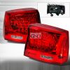 2008 Dodge Charger   Red LED Tail Lights 