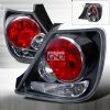 2003 Honda Civic   Black Euro Tail Lights 