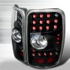 2005 Chevrolet Tahoe   Black W/ Clear Lens LED Tail Lights 