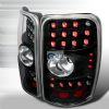 2005 Gmc Yukon   Black W/ Clear Lens LED Tail Lights 