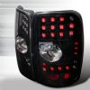 2002 Chevrolet Tahoe   Black W/ Smoke Lens LED Tail Lights 