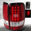 2004 Gmc Yukon   Red LED Tail Lights 