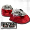 2001 Bmw 3 Series 2 Door  Red / Clear Euro Tail Lights 