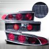 1995 Mitsubishi Eclipse    Euro Tail Lights - Chrome  