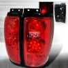 2000 Ford Expedition   Red LED Tail Lights 