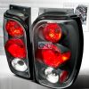 1998 Ford Explorer   Black Euro Tail Lights 