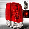 2000 Ford Super Duty   Red LED Tail Lights 