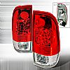 2001 Ford Super Duty   Red LED Tail Lights 