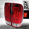 2004 Ford Super Duty   Red LED Tail Lights 