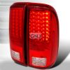 2010 Ford Super Duty   Red LED Tail Lights 