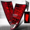 2000 Ford Focus   Red LED Tail Lights 
