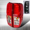 2011 Nissan Frontier   Red LED Tail Lights 