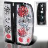2000 Nissan Frontier   Chrome LED Tail Lights 