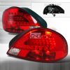 2003 Pontiac Grand Am   Red LED Tail Lights 