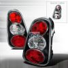 2002 Mini Cooper   Black Euro Tail Lights 