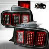 2007 Ford Mustang   Black LED Tail Lights 