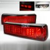 1989 Ford Mustang   Red LED Tail Lights 