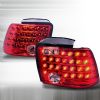 2001 Ford Mustang   Red LED Tail Lights 