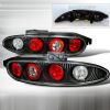 1992 Mazda Mx3   Black Euro Tail Lights 