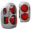 2000  Nissan Pathfinder Euro Tail Lights Clear