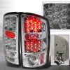 2002 Dodge Ram   Chrome LED Tail Lights 