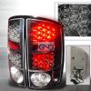 2002 Dodge Ram   Black LED Tail Lights 