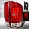 2002 Dodge Ram   Red LED Tail Lights 