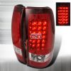 2003 Chevrolet Silverado   Red LED Tail Lights 