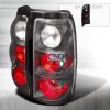 2002 Chevrolet Silverado   Black Euro Tail Lights 