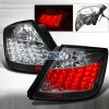 2005 Scion TC   Black LED Tail Lights 