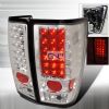 2008 Nissan Titan   Chrome LED Tail Lights 