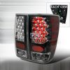 2008 Nissan Titan   Black LED Tail Lights 