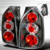 2004 Hyundai Tucson    Euro Tail Lights - Black  