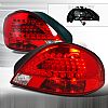 1999 Pontiac Grand Am  Red LED Tail Lights