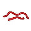 1999 Mazda Miata   Mishimoto Silicone Radiator Hose Kit - Red