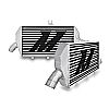 2007 Mitsubishi Lancer Evolution  Mishimoto Intercooler - Silver