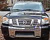 2012 Nissan Titan   Polished Main Upper Aluminum Billet Grille