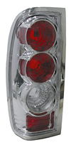 2004 Nissan Frontier  Chrome Euro Tail Lights