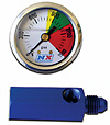 Nitrous Express N2O Flo-Thru Pressure Gauge (0-1500PSI)