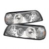 1993 Ford Mustang   LED 1pc Projector Headlights  - Chrome