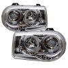 2005 Chrysler 300C   Halo LED Projector Headlights  - Chrome