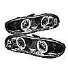 2000 Chevrolet Camaro   Ccfl LED Projector Headlights  - Black