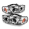 2005 Gmc Sierra 1500/2500/3500  Ccfl LED Projector Headlights  - Chrome