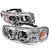 2006 Gmc Sierra 1500/2500/3500  Halo LED Projector Headlights  - Chrome