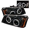 2005 Chevrolet Silverado 1500/2500/3500  Halo LED Projector Headlights  - Black